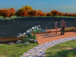 Garden 3D Model