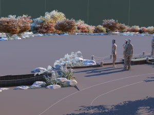 Garden 3D Model