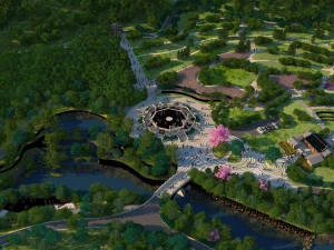 Temple 3D Model