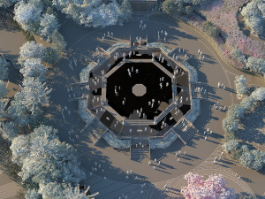 Temple 3D Model