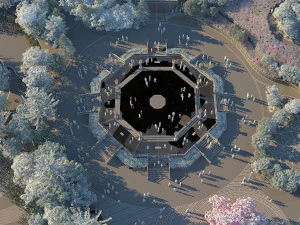Temple 3D Model