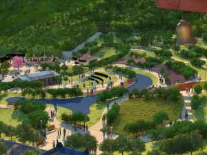 Temple 3Dモデル