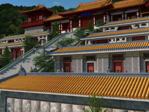Temple 3D Model
