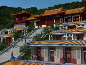 Temple Modelo 3D