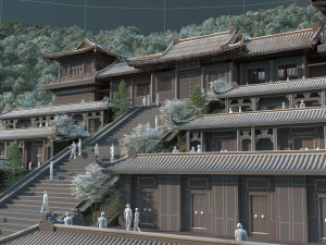 Temple Modelo 3D