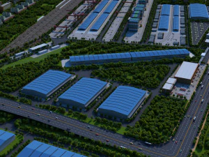 Logistics Warehouse 3D Model