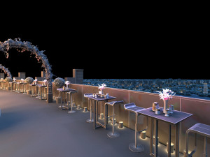 The view of the city 3D Model