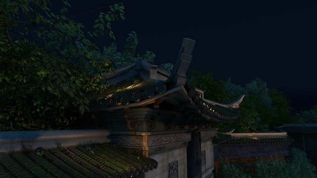Ancient building 3D Model .c4d .max .obj .3ds .fbx .stl .blend 