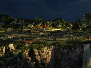 Temple Modello 3D