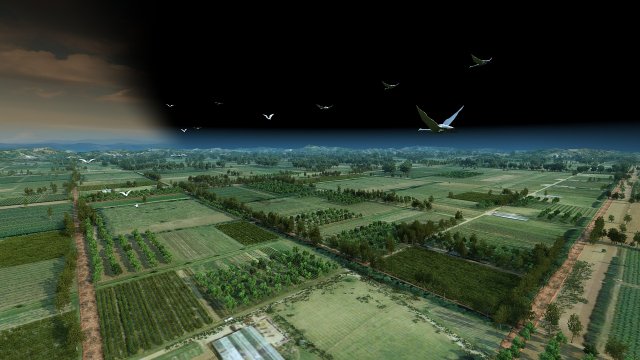 Garden Town 3D 모델 .c4d .max .obj .3ds .fbx .stl .blend 
