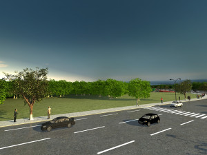 Garden town 3D Model