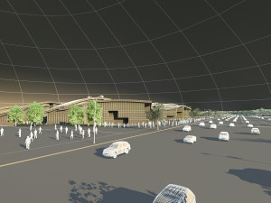 Garden town 3D Model