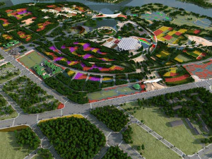 Ciudad Jard&iacute;n Modelo 3D