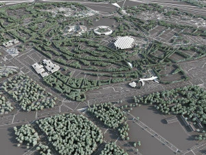 Ciudad Jard&iacute;n Modelo 3D