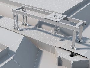 Construction site 3Dモデル