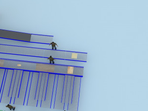 Factory production line Modelo 3D
