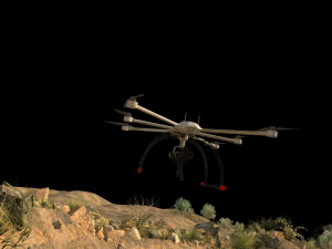 Drone 3Dモデル