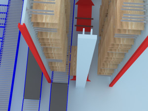 Factory production line Modèle 3D