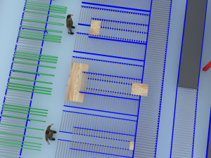 Factory production line Modèle 3D