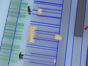 Factory production line 3D Model