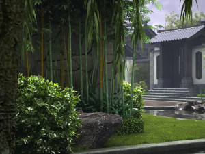 Villa 3D 모델