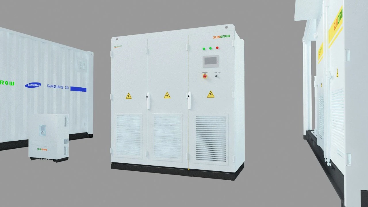 Light energy conversion equipment 3D Model .c4d .max .obj .3ds .fbx .stl .blend