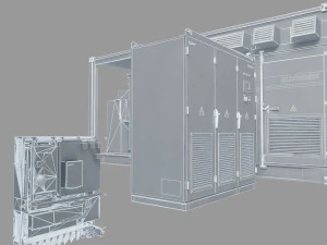 Light energy conversion equipment 3D Model