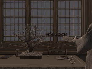 Ancient teacher 3D Model