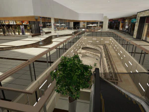 Shopping Mall Modelo 3D