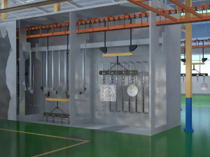 Factory equipment 3D Model
