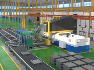 Factory equipment 3D Model