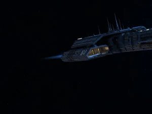 Spaceship 3D Model
