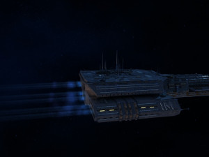 Spaceship 3D Model