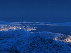 City night 3D Модель