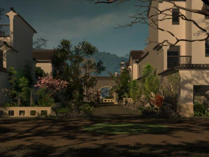 Peyzaj mimarlığı 3D Model