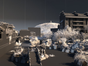 Landscape architecture Model 3D