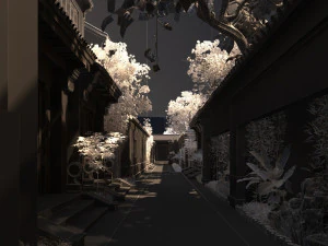 Landscape architecture 3D Model
