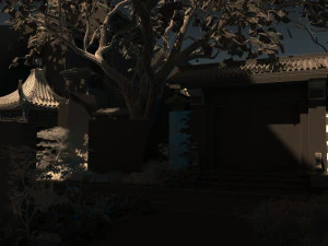 Landscape architecture 3D Model