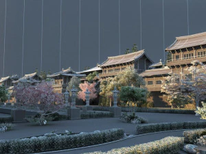 Ancient building 3D Model