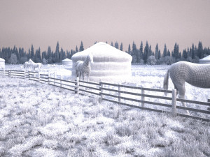 Grassland herdsmen Modelo 3D