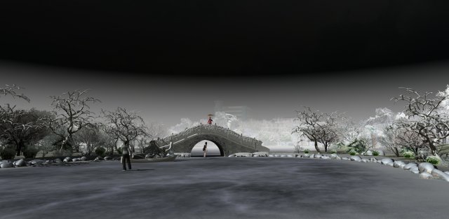Snow scene 3Dモデル .c4d .max .obj .3ds .fbx .stl .blend 