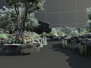 Villa 3D मॉडल