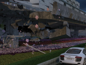 Building collapsed 3D Model