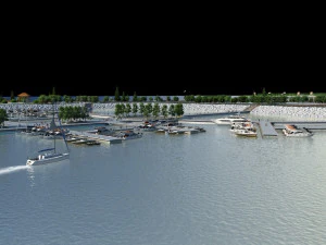 Port 3D Model
