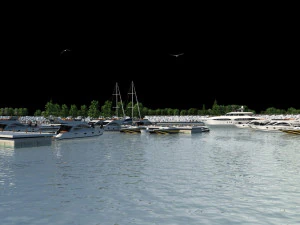Port 3D Model