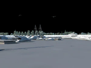 Port 3D Model