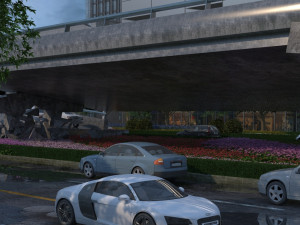 Building collapsed Modello 3D