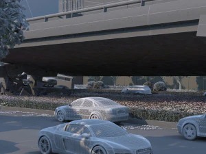 Building collapsed 3D Model