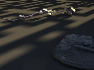 Calligraphy 3D-Modell