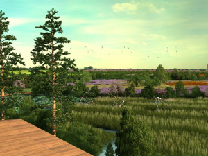 Lake house 3D 모델